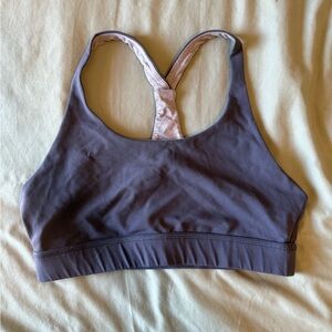 Born Primitive Gray Racerback Sports Bra